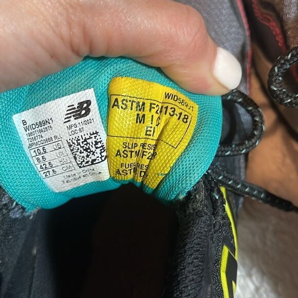 New Balance Women’s 589V1, Gray Composite Toe Shoes, Size 10.5 M - Picture 7 of 11